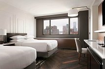 Marriott Downtown New York - Wohnbeispiel Hudson River View Deluxe Two Double beds (Zimmercodierung XD3)