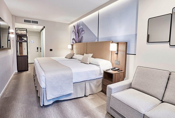 RIU Plaza Manhattan Times Square - Wohnbeispiel Deluxe Family Two Full beds (Zimmercodierungen FD4 & FD5)