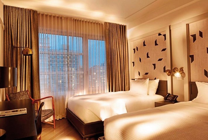 The Tillary Hotel - Wohnbeispiel Standard Twin (Zimmercodierung UG2)