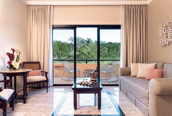 Grand Palladium Select White Sand - Wohnbeispiel Juniorsuite Gardenview (Zimmercodierungen JBG, JPG & JC1)