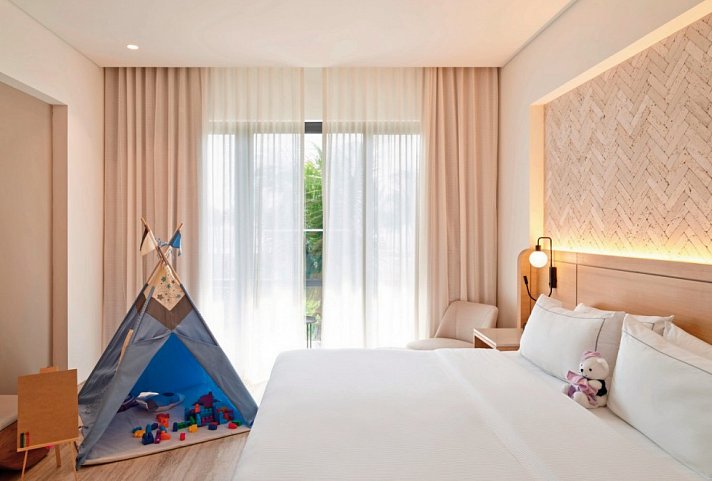 Hilton Tulum - Wohnbeispiel Nature View King (Zimmercodierung UB1)