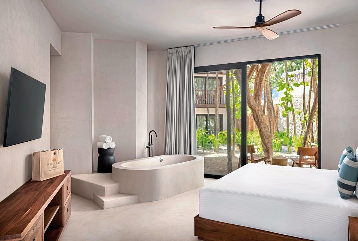 Secrets Tulum Resort & Beach Club - Wohnbeispiel Casa Zamna Tropical View (Zimmercodierung V1G)