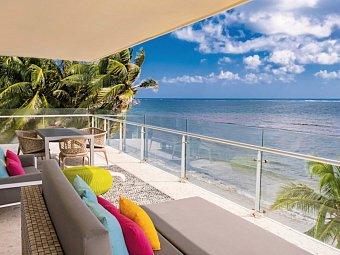 Iberostar Selection Riviera Cancun - Wohnbeispiel Corner Suite Ocean Front (Zimmercodierung W7O)