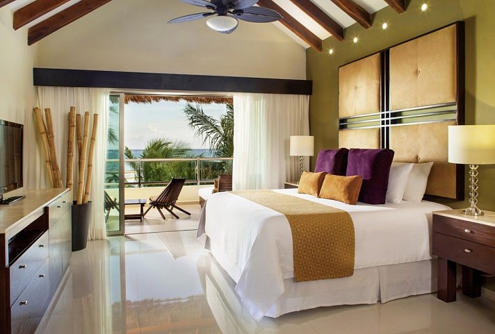 El Dorado Maroma & Palafitos Overwater Bungalows - Wohnbeispiel Mi Hotelito Beachfront Suite (Zimmercodierung WB1)