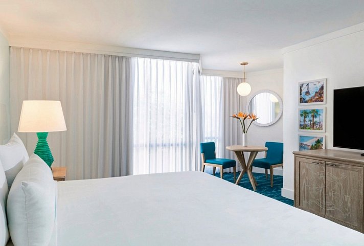 Riviera Resort & Spa Palm Springs - Wohnbeispiel Standard 1 King (Zimmercodierung UG2)