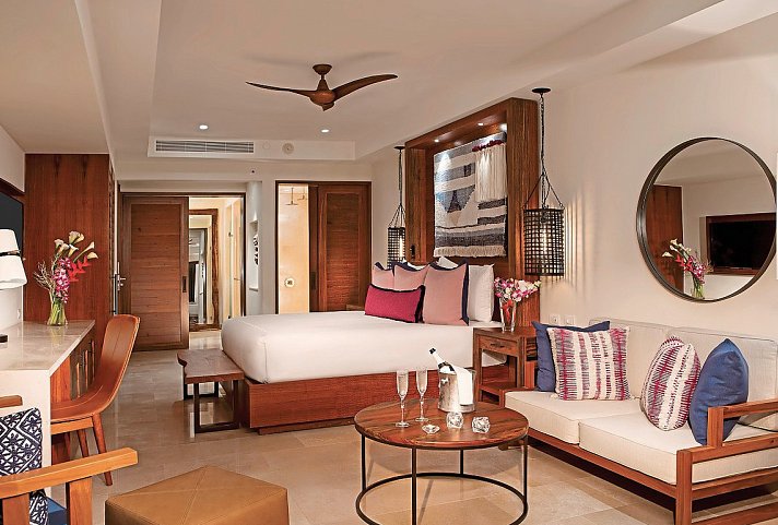 Secrets Cap Cana Resort & Spa - Wohnbeispiel Junior Suite Tropical View (Zimmercodierung JBG)