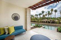 Lopesan Costa Bávaro Resort, Spa & Casino - Wohnbeispiel Juniorsuite Swim Up (Zimmercodierung JBQ)