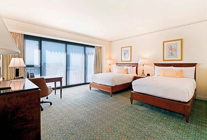 The Westgate Hotel San Diego - Wohnbeispiel Premier Room Two Double Beds (Zimmercodierung UG3)