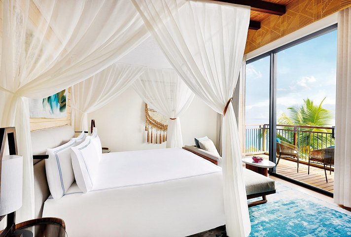 Mango House Seychelles - Wohnbeispiel King Premium with Ocean View (Zimmercodierungen UM2, UH2 & UM8)
