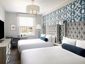Beacon Grand, A Union Square Hotel - Wohnbeispiel 2 Queen Beds (Zimmercodierung UG2)