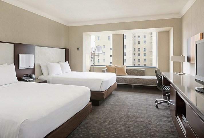 Hilton Union Square - Wohnbeispiel Deluxe Room (Zimmercodierung UD1)