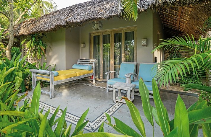 Sailing Club Resort Mui Ne - Wohnbeispiel Deluxe Garden View Bungalow (Zimmercodierung BDG)