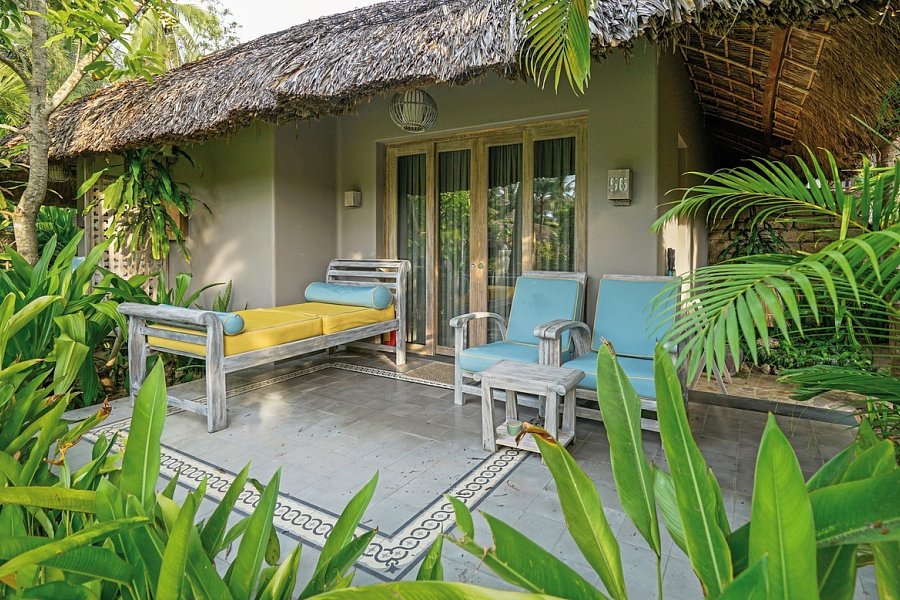Sailing Club Resort Mui Ne - Wohnbeispiel Deluxe Garden View Bungalow (Zimmercodierung BDG)