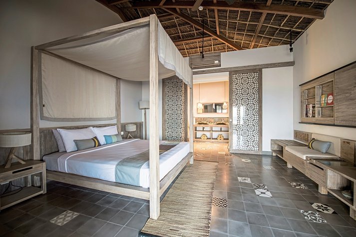 Sailing Club Resort Mui Ne - Wohnbeispiel Deluxe Beachfront Bungalow (Zimmercodierung BDO)