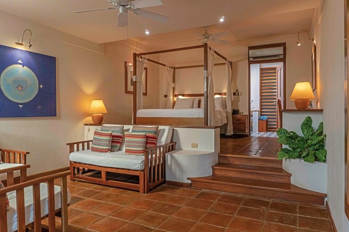 Capitan Suizo Beachfront Boutique Hotel - Wohnbeispiel Superior Terrace (Zimmercodierung JS1)