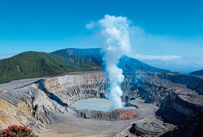 Costa Rica - auf die feine Art entdecken - Vulkan Poás