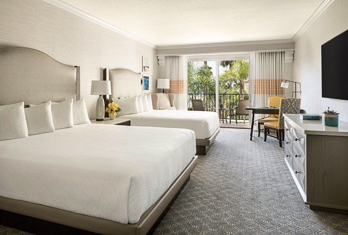 Hyatt Regency Huntington Beach Resort and Spa - Wohnbeispiel Queen Queen Room (Zimmercodierung UG4)