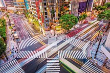Japans Insel-Quartett (nur Landprogramm) - Tokyo, Shibuya-Kreuzung