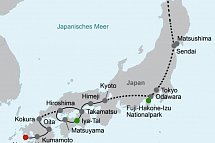 Japans Insel-Quartett (nur Landprogramm)