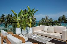 Centara Reserve Samui - Wohnbeispiel Balkon/Terrasse Reserve Suite