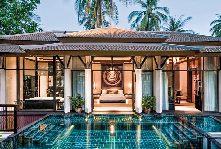 Banyan Tree Samui - Wohnbeispiel Deluxe Pool Villa (Zimmercodierung VD5)