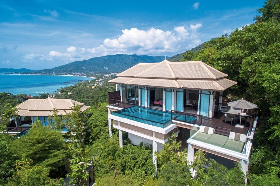 Banyan Tree Samui - Wohnbeispiel Horizon Hillcrest Pool Villa (Zimmercodierung VM5)