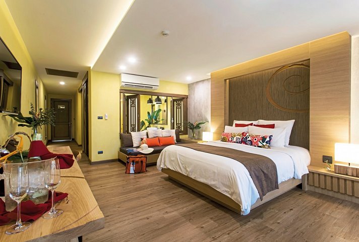 New Star Beach Resort - Wohnbeispiel Deluxe Balcony (Zimmercodierung UD2)