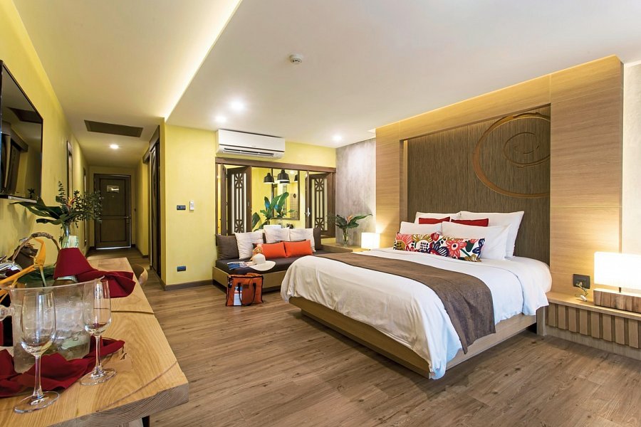 New Star Beach Resort - Wohnbeispiel Deluxe Balcony (Zimmercodierung UD2)