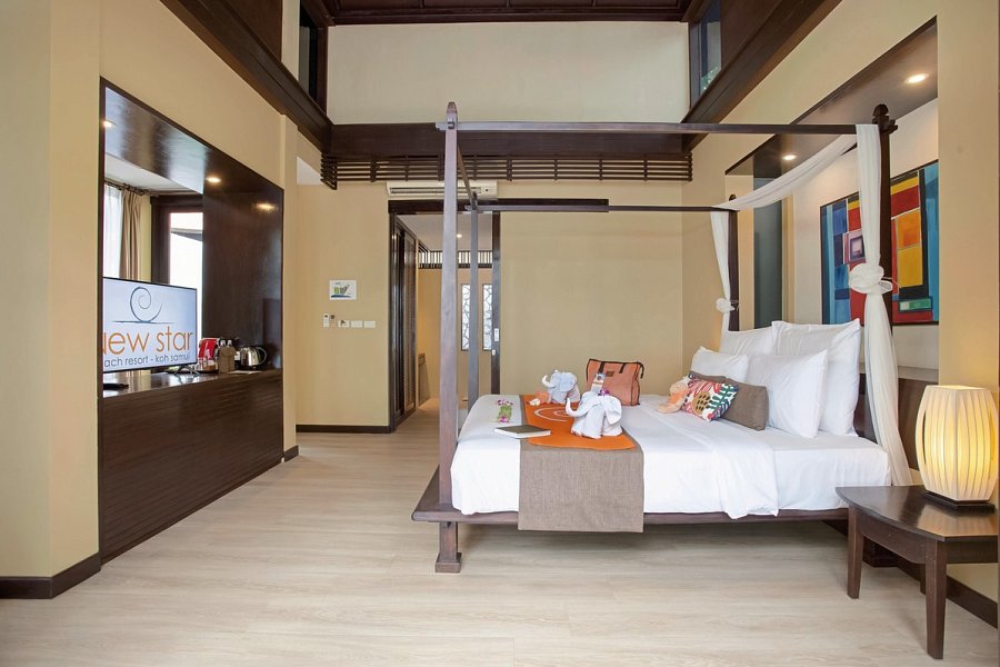 New Star Beach Resort - Wohnbeispiel Beachfront Villa (Zimmercodierung VBO)