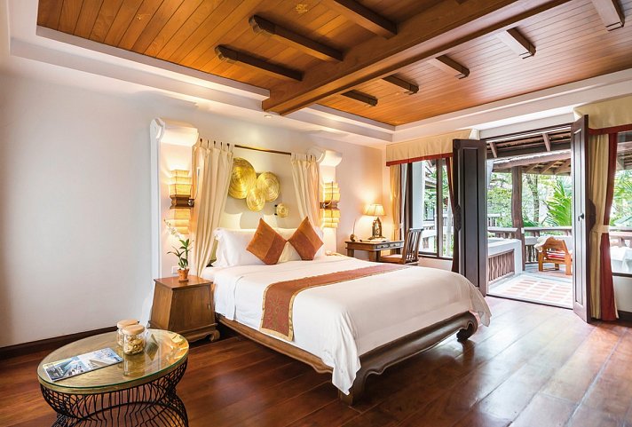 Muang Samui Spa Resort - Wohnbeispiel Grand Deluxe Suite Garden View (Zimmercodierung WBG)