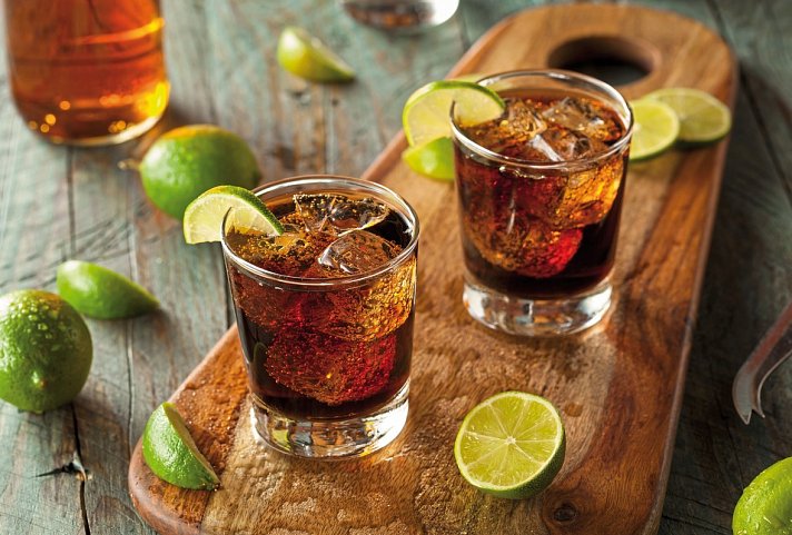 Cocktail Cubano - Cuba Libre Cocktail