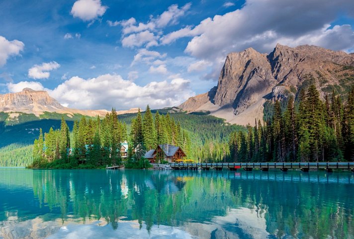 Wanderabenteuer von den Rockies bis zur Westküste - Yoho Nationalpark, Emerald Lake