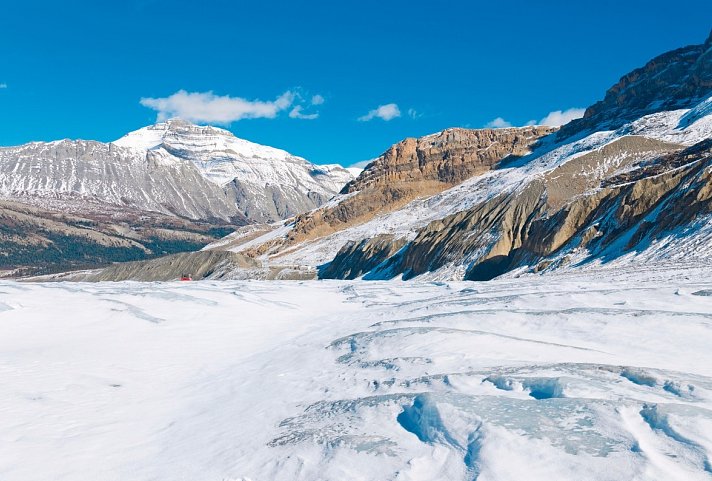 Wanderabenteuer von den Rockies bis zur Westküste - Athabasca Gletscher