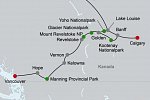 Wanderabenteuer von den Rockies bis zur Westküste