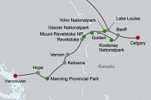 Wanderabenteuer von den Rockies bis zur Westküste