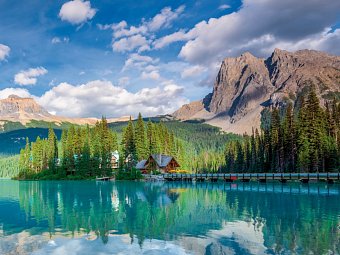 Wanderabenteuer von den Rockies bis zur Westküste - Yoho Nationalpark, Emerald Lake
