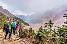 Wanderabenteuer von den Rockies bis zur Westküste - Wandergruppe im Banff Nationalpark