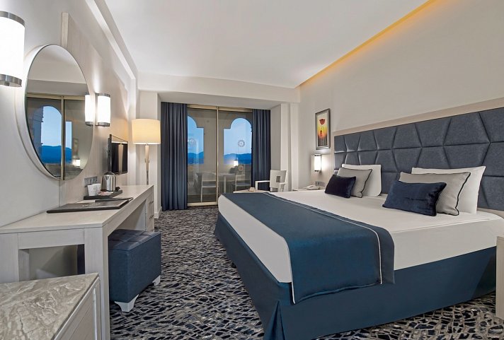 Kamelya Fulya Hotel - Wohnbeispiel Doppelzimmer Superior Gartenseite (Zimmercodierungen DBM & DCM)