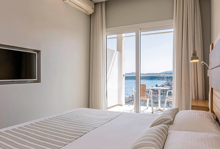 Marilena Sea View Hotel - Wohnbeispiel Doppelzimmer Meerblick (Zimmercodierung DBM)