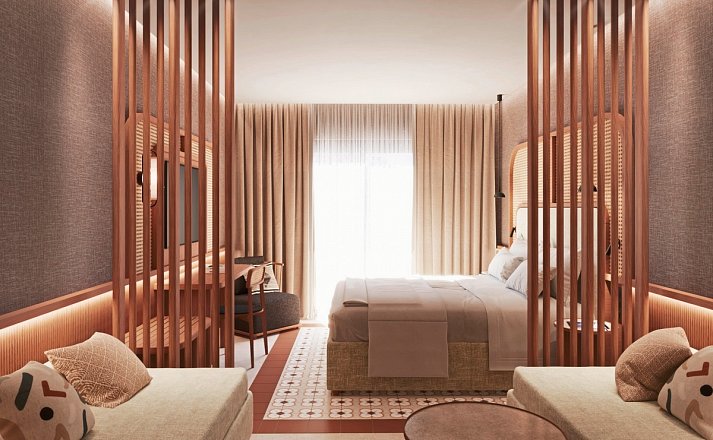 Sentido Apollo Palace - Wohnbeispiel Juniorsuite Deluxe Privatpool (Zimmercodierung JDR)