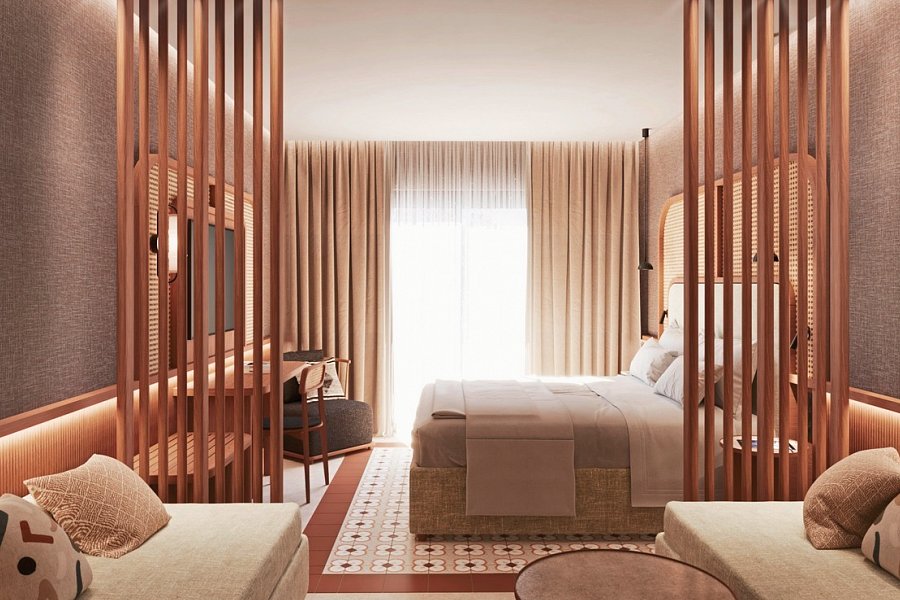Sentido Apollo Palace - Wohnbeispiel Juniorsuite Deluxe Privatpool (Zimmercodierung JDR)