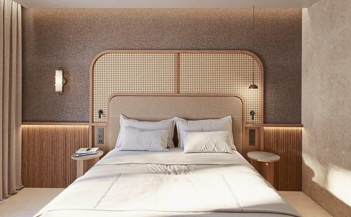 Sentido Apollo Palace - Wohnbeispiel Juniorsuite Deluxe Privatpool (Zimmercodierung JDR)