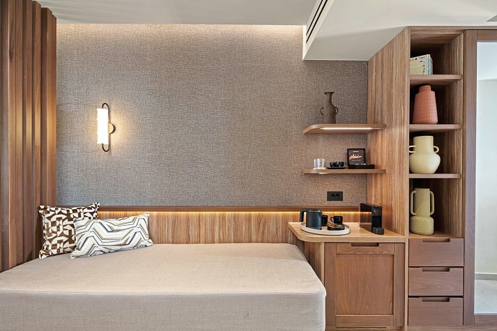 Sentido Apollo Palace - Wohnbeispiel Juniorsuite Deluxe Privatpool (Zimmercodierung JDR)