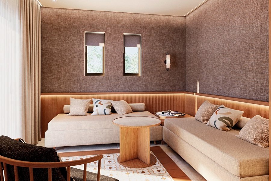 Sentido Apollo Palace - Wohnbeispiel Suite Deluxe Family (Zimmercodierung WD1)