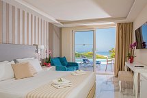 Ibiscus Hotel Corfu - Wohnbeispiel Doppelzimmer Swim-Up (Zimmercodierung DBQ)