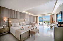 Ibiscus Hotel Corfu - Wohnbeispiel Suite Meerblick Privatpool (Zimmercodierung W1R)