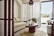 Numo Ierapetra Beach Resort Crete, Curio Collection by Hilton - Wohnbeispiel Juniorsuite King Evergreen Balkon (Zimmercodierung JS1)