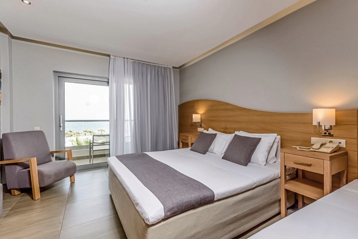 Lyttos Beach - Wohnbeispiel Doppelzimmer Meerblick (Zimmercodierung DBM)