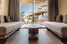 Ostria Resort & Spa - Wohnbeispiel Doppelzimmer Deluxe Gartenblick (Zimmercodierung DDG)