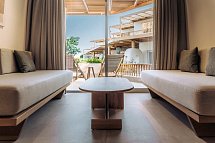 Ostria Resort & Spa - Wohnbeispiel Doppelzimmer Deluxe Gartenblick (Zimmercodierung DDG)